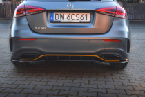 Mercedes-Benz A Hatchback AMG-Line W177 2018-2023 Bakre Splitter / Diffuser (med bars) Maxton Design